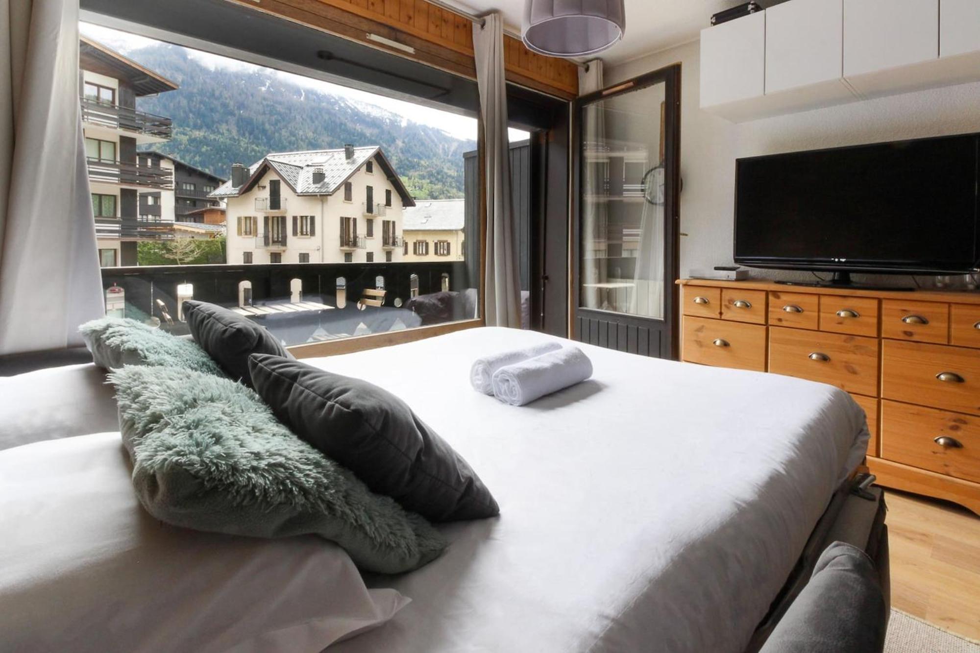 Les Dryades - Renove - Balcon Avec Vue Mt Blanc Ле Уш Екстериор снимка